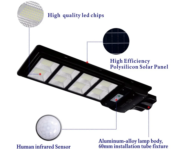 Solar Powered Dusk to Dawn Street Light factory Solar Powered Dusk to Dawn Street Light factory